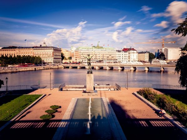 Produktbild: CALVENDO Puzzle Blick von der Norrbro Br&uuml;cke, Stockholm 1000 Teile Lege-Gr&ouml;&szlig;e 64 x 48 cm Foto-Puzzle Bild von Markus Pavlowsky