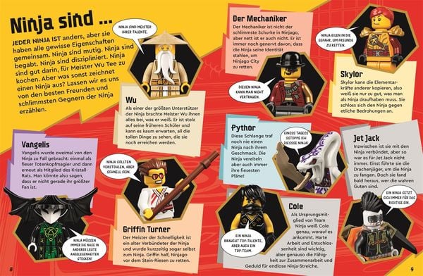 LEGO® NINJAGO® Die geheime Welt der Ninja