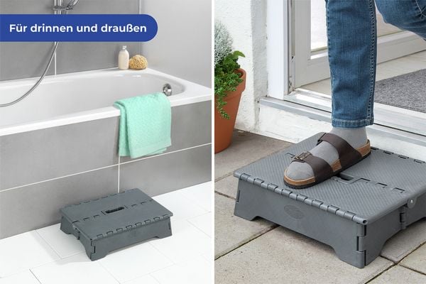 Produktbild: Klapp-Trittstufe Mod. Secura, klappbare Badstufe