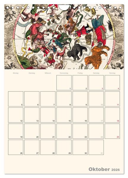 Produktbild: Zu den Sternen - mit Planerfunktion (Wandkalender 2026 DIN A4 hoch), CALVENDO Monatskalender