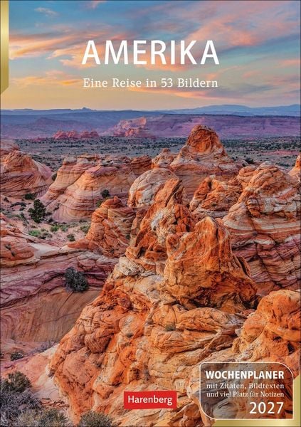 Produktbild: Amerika Wochenplaner 2027 - Eine Reise in 53 Bildern