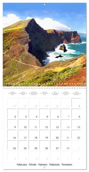 Produktbild: Madeira, Beauty of Nature (Wall Calendar 2026 12 &times; 12 Inch) CALVENDO 12 Month Wall Calendar