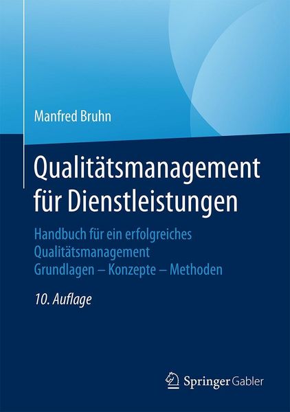 Produktbild: Qualit&auml;tsmanagement f&uuml;r Dienstleistungen