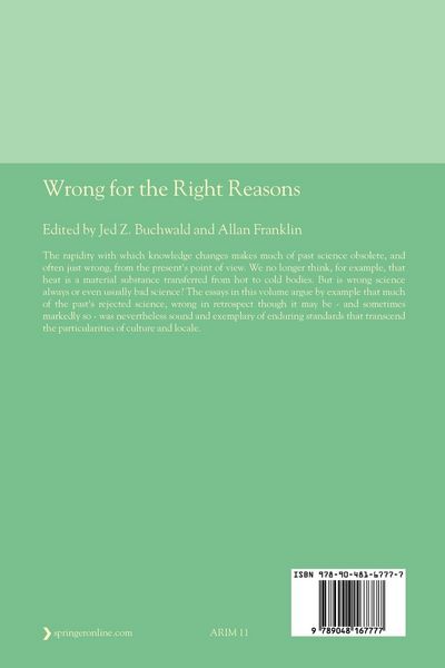 Produktbild: Wrong for the Right Reasons