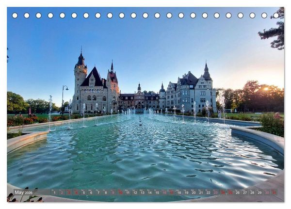 Produktbild: Highlights in Poland's South (Desk Calendar 2026 DIN A5 landscape), CALVENDO 12 Month DeskCalendar