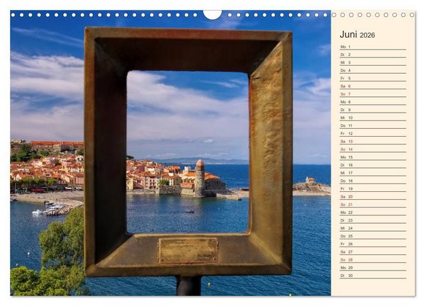 Produktbild: Collioure - Perle der Cote Vermeille (Wandkalender 2026 DIN A3 quer), CALVENDO Monatskalender
