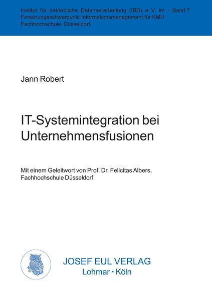 Produktbild: IT-Systemintegration bei Unternehmensfusionen