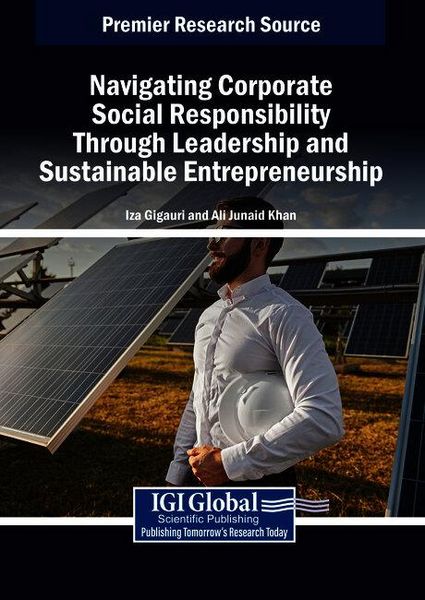 Produktbild: Navigating Corporate Social Responsibility Through Leadership and Sustainable Entrepreneurship