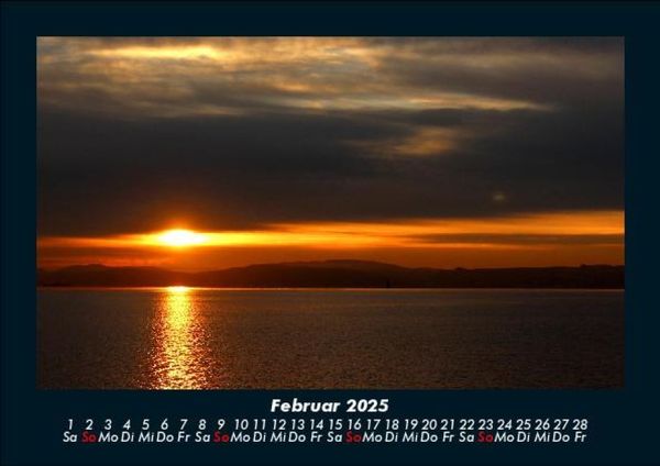 Produktbild: Sonnenunterg&auml;nge 2025 Fotokalender DIN A5