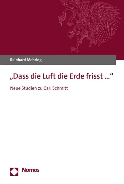 Produktbild: "Dass die Luft die Erde frisst..."