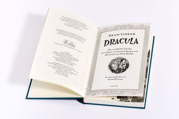 Produktbild: Dracula. Neu erz&auml;hlt f&uuml;r Kinder ab 7 Jahren