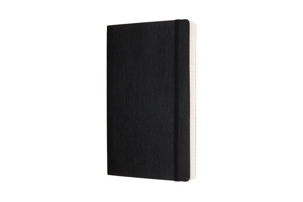 Produktbild: Moleskine Notizbuch Large/A5, Kariert, Erweiterte Seitenanzahl, Schwarz
