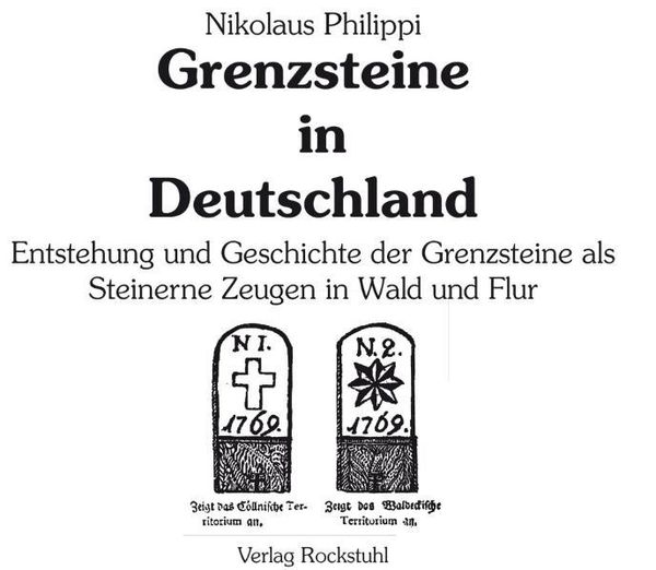 Produktbild: Grenzsteine in Deutschland