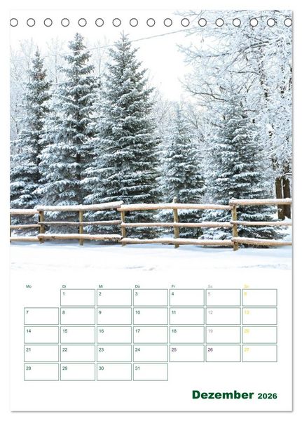 Produktbild: Wald- und Wiesenkalender 2026 Planer (Tischkalender 2026 DIN A5 hoch), CALVENDO Monatskalender