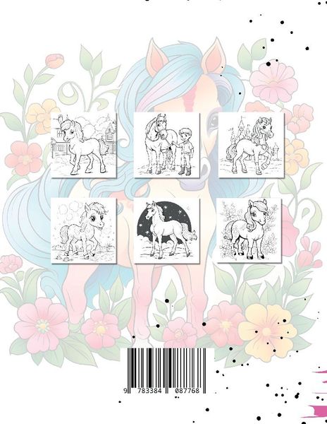 Produktbild: Malbuch Pferde