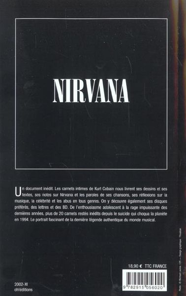 Produktbild: Le journal de Kurt Cobain