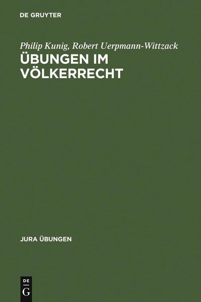Produktbild: &Uuml;bungen im V&ouml;lkerrecht