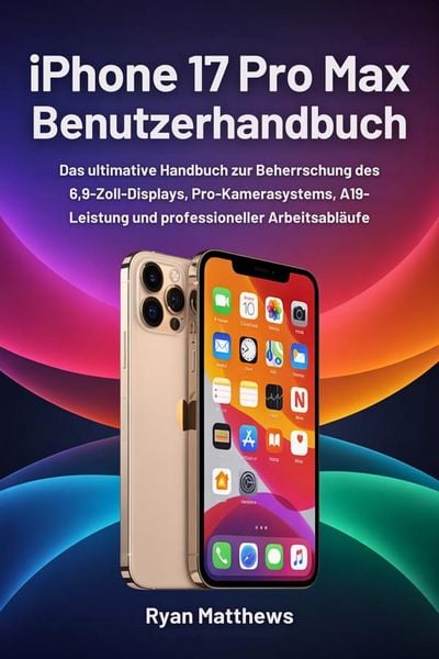 Produktbild: IPhone 17 Pro Max Benutzerhandbuch