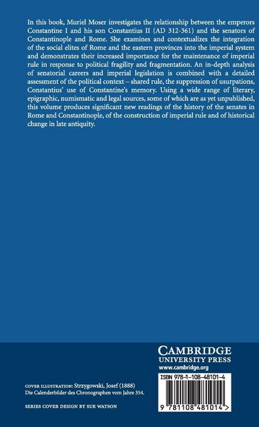 Produktbild: Emperor and Senators in the Reign of Constantius II