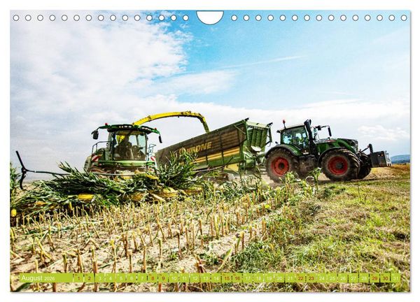 Produktbild: Landwirtschaft - Maisernte (Wandkalender 2026 DIN A4 quer), CALVENDO Monatskalender