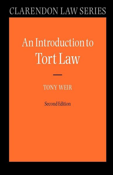 Produktbild: An Introduction to Tort Law