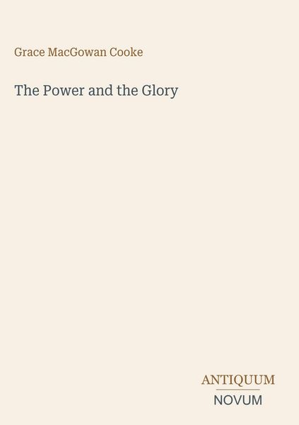 Produktbild: The Power and the Glory