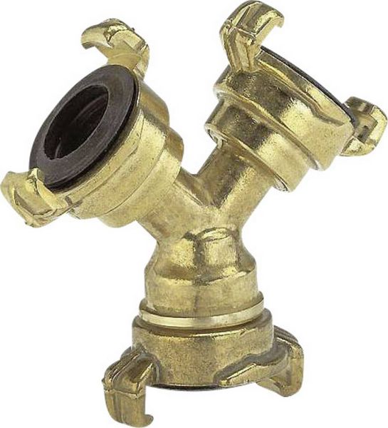 Gardena 07119-20 Messing Klauenkupplung-Verteiler Klauenkupplung