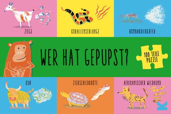 Wer hat gepupst? - Puzzle 100 Teile