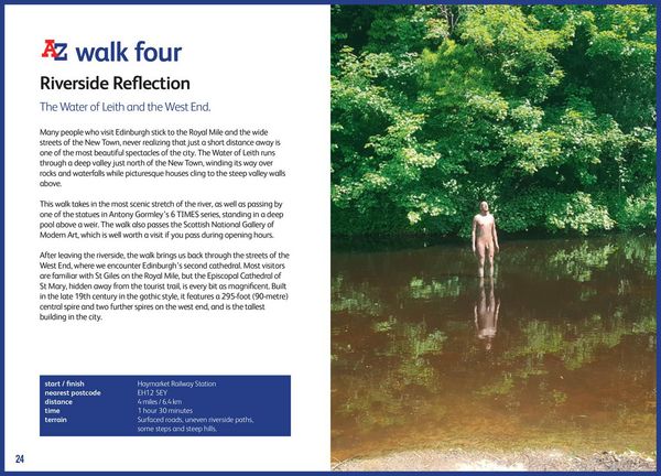 Produktbild: A -Z Edinburgh Hidden Walks