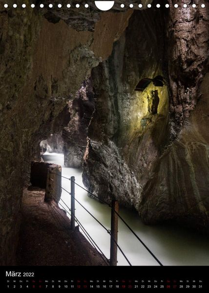 Produktbild: Impressionen aus der Partnachklamm (Wandkalender 2022 DIN A4 hoch)
