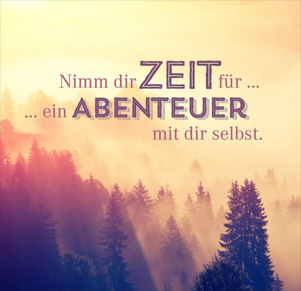 Produktbild: Nimm dir Zeit f&uuml;r Abenteuer