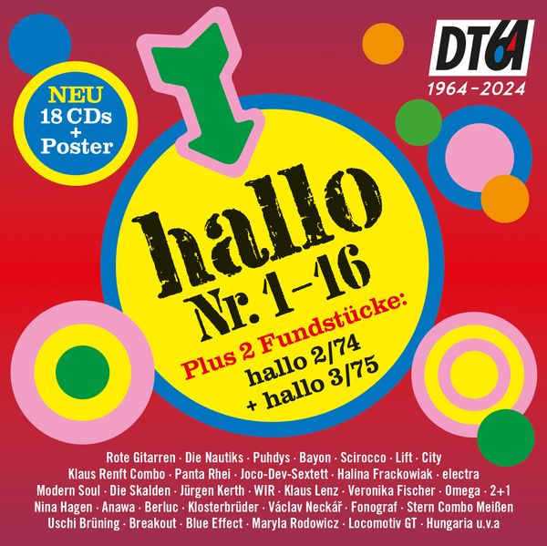 Hallo, 18 CD Box - Various