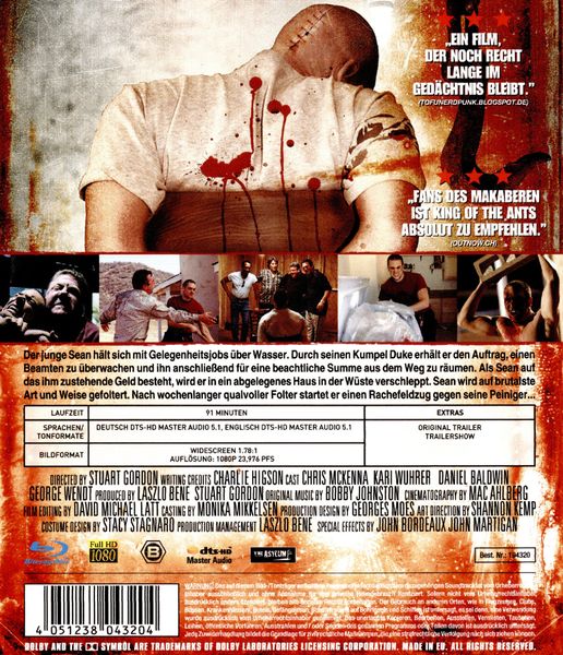 Produktbild: King of the Ants - Die Rache des Sean Crawley