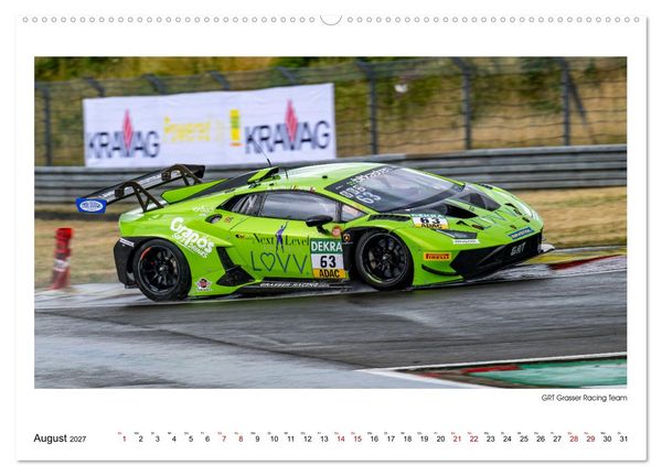 Produktbild: GT Masters am N&uuml;rburgring (hochwertiger Premium Wandkalender 2027 DIN A2 quer), Kunstdruck in Hochglanz