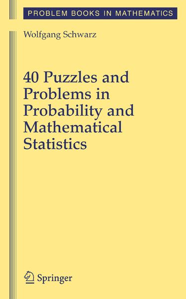 Produktbild: 40 Puzzles and Problems in Probability and Mathematical Statistics