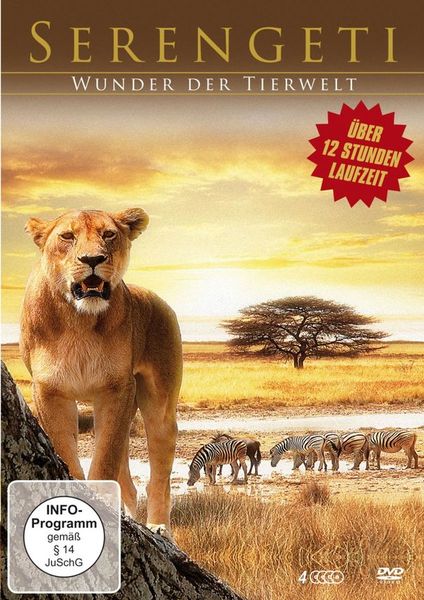 Produktbild: Serengeti - Wunder der Tierwelt [4 DVDs]