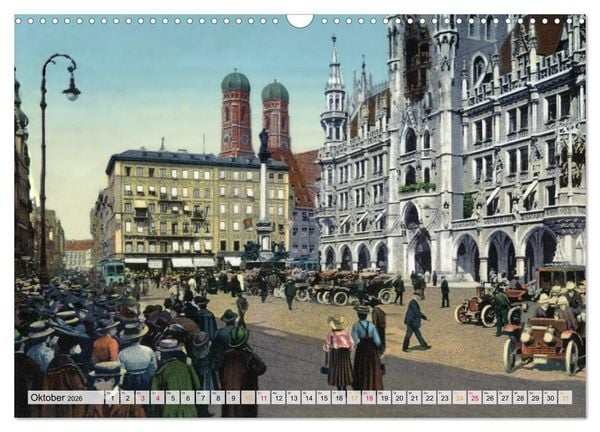 Produktbild: Deutschland in der Kaiserzeit (Wandkalender 2026 DIN A3 quer), CALVENDO Monatskalender
