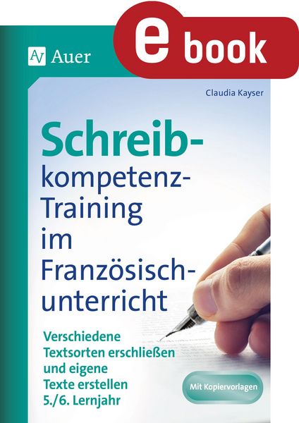 Produktbild: Schreibkompetenz-Training im Franz&ouml;sischunterricht