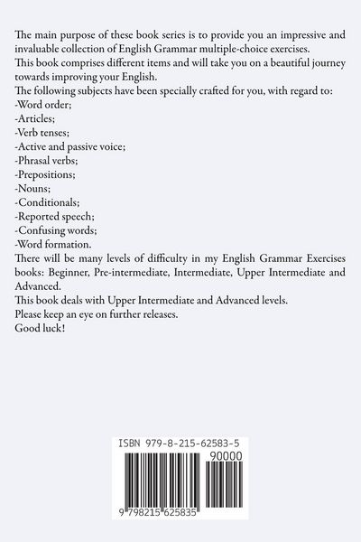 Produktbild: English Grammar Exercises With Answers Part 4