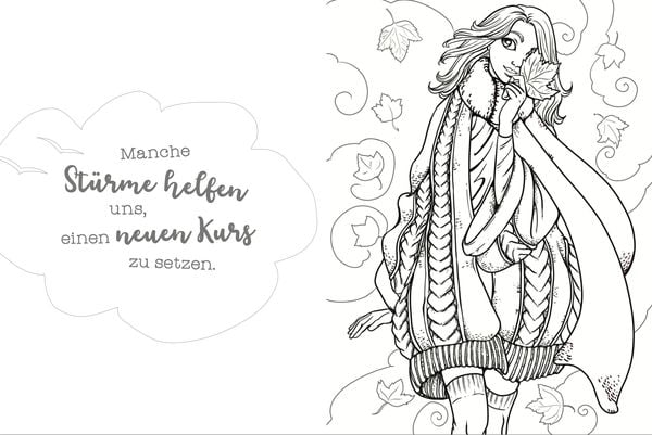 Produktbild: Malbuch f&uuml;r M&auml;dchen Beauty & Style