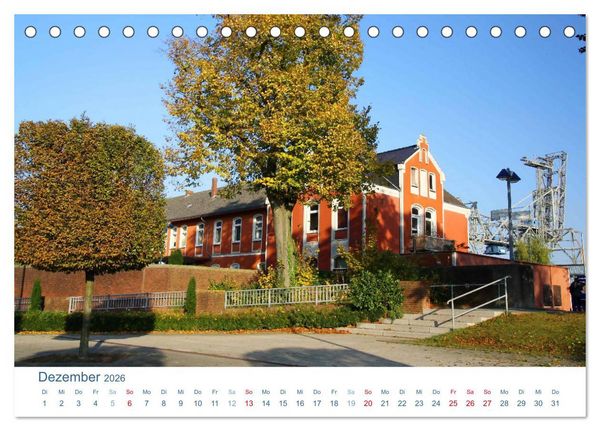 Produktbild: Stadt Nordenham 2026. Impressionen zwischen Weser und Wiesen (Tischkalender 2026 DIN A5 quer), CALVENDO Monatskalender