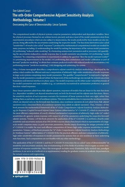 Produktbild: The nth-Order Comprehensive Adjoint Sensitivity Analysis Methodology, Volume I