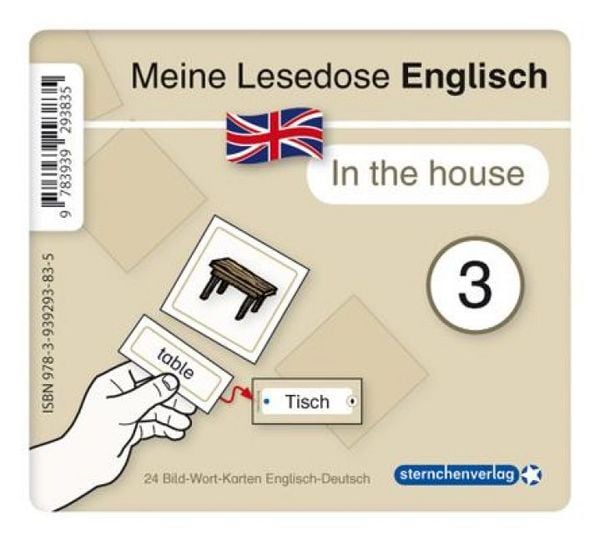 Produktbild: Meine Lesedose Englisch 1-7 - Grundwortschatz Englisch - Deutsch - DaZ - Jetzt neu mit Etikett zum Beschriften
