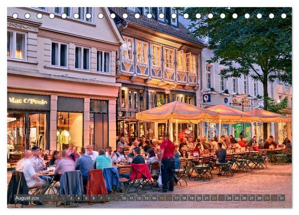 Produktbild: Detmold - Ein- und Ausblicke von Andreas Voigt (Tischkalender 2026 DIN A5 quer), CALVENDO Monatskalender