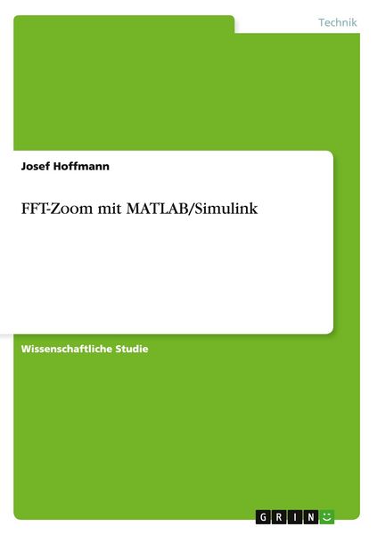 Produktbild: FFT-Zoom mit MATLAB/Simulink