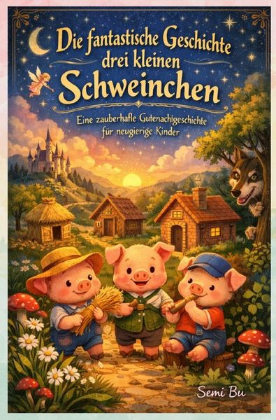 Produktbild: Die fantastische Geschichte der drei kleinen Schweinchen