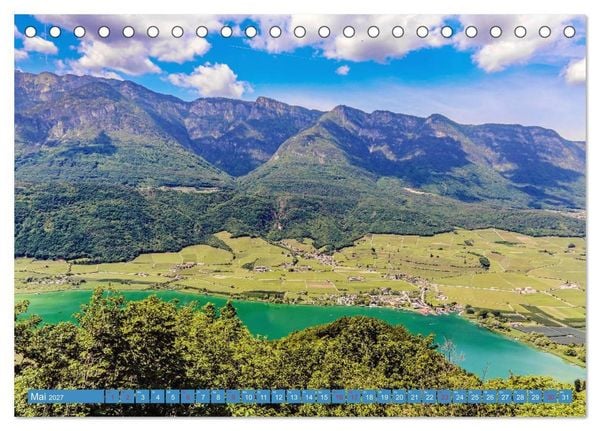 Produktbild: Rund um den Kalterer See (Tischkalender 2027 DIN A5 quer), CALVENDO Monatskalender