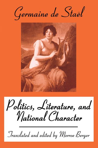 Produktbild: Politics, Literature and National Character