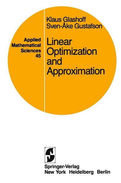 Produktbild: Linear Optimization and Approximation