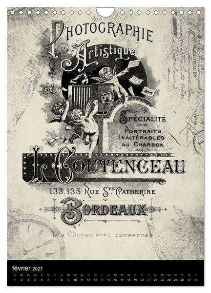 Produktbild: Le coffre vintage (Calendrier mural 2027 DIN A4 horizontal), CALVENDO calendrier mensuel